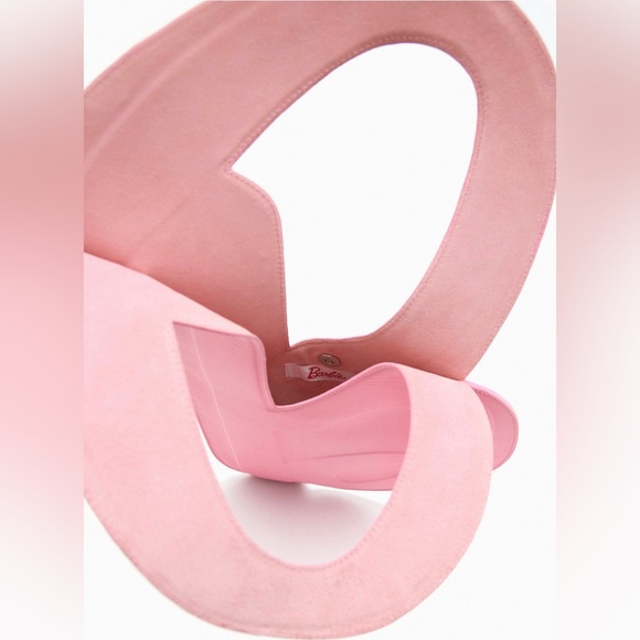 ZARA *Authentic* Pink Leather Barbie Tote Bag : 6289/210 - Picture 5 of 6